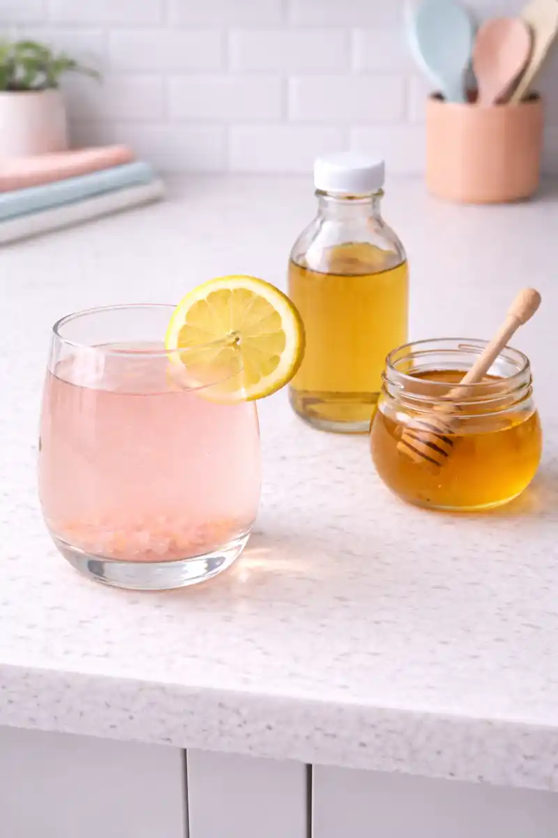 Pink Salt Sole Ratio Guide visual guide showing pink salt sole ratio one teaspoon sole to water