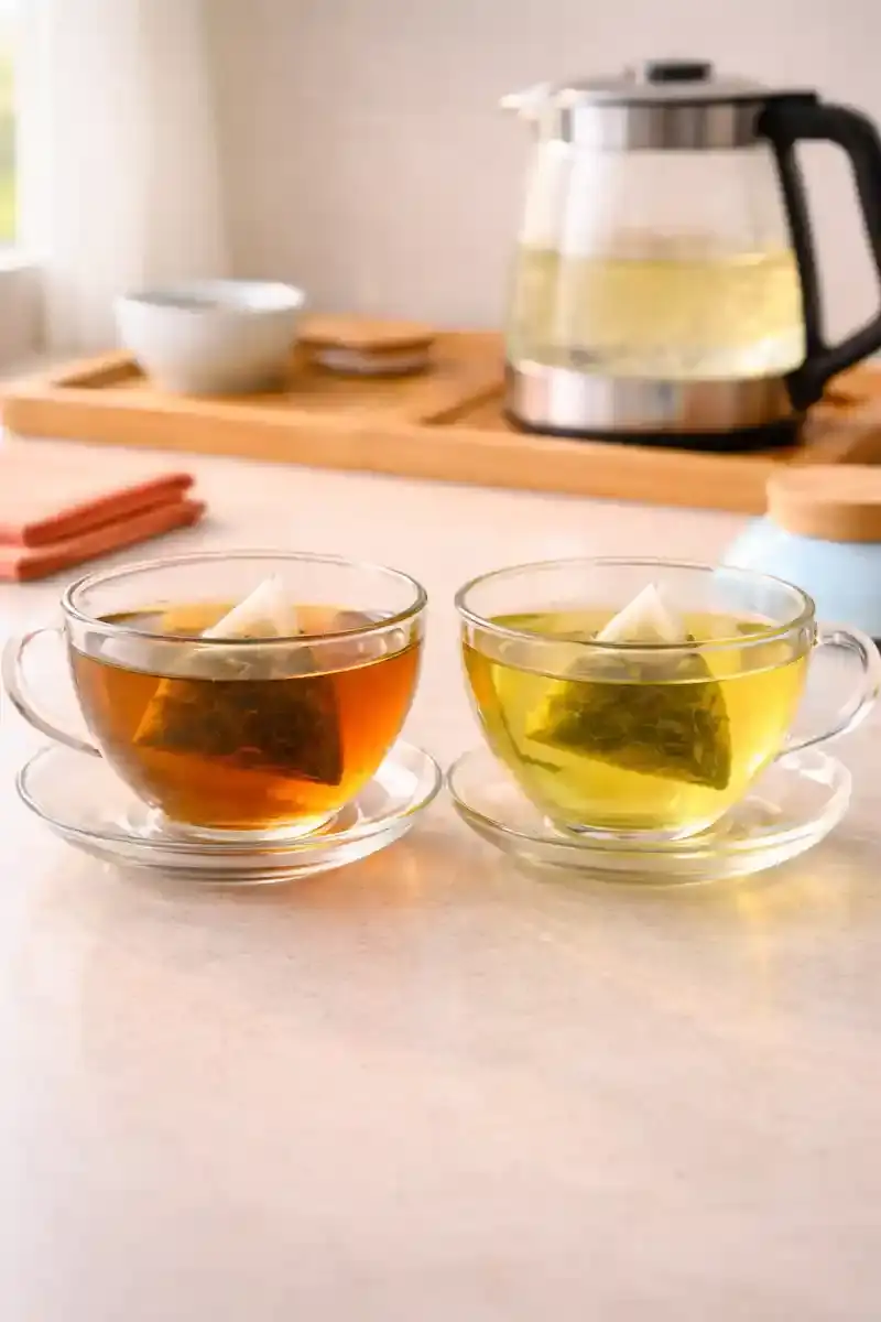 green tea bitter vs perfect comparison dark vs clear tea